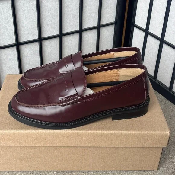 Steve MaddenMADISON レザー ローファー　レッド Steve MaddenMADISON レザー ローファー レッド MADISON Red